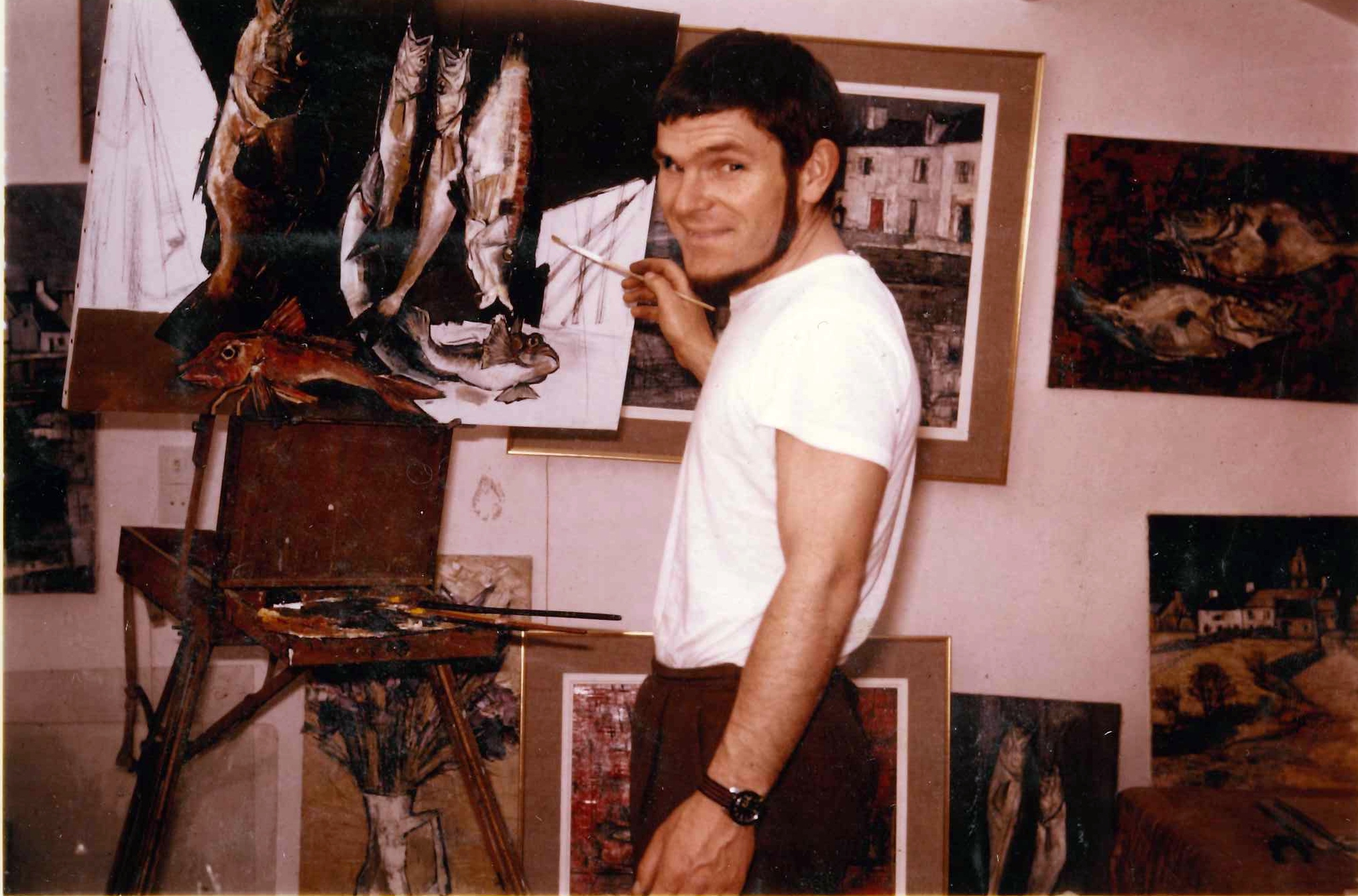 Christian Décatoire peintre breton