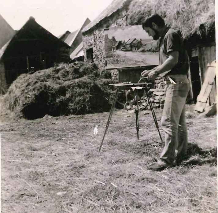 Christian Décatoire, Artiste peintre&nbsp;(1933-1969)