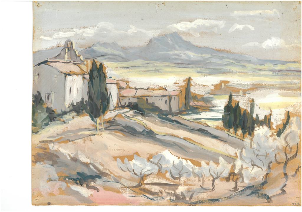 Travaux de stage Aix en Provence&nbsp;1956