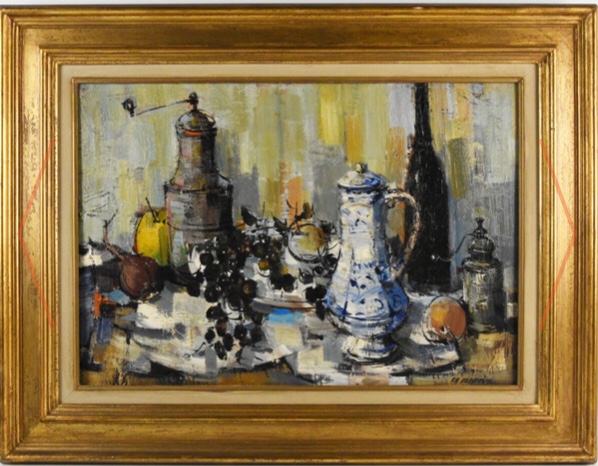 Un tableau vendu aux enchères a la salle  des ventes de&nbsp;Vannes