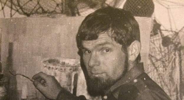 Christian dans son atelier à Vannes